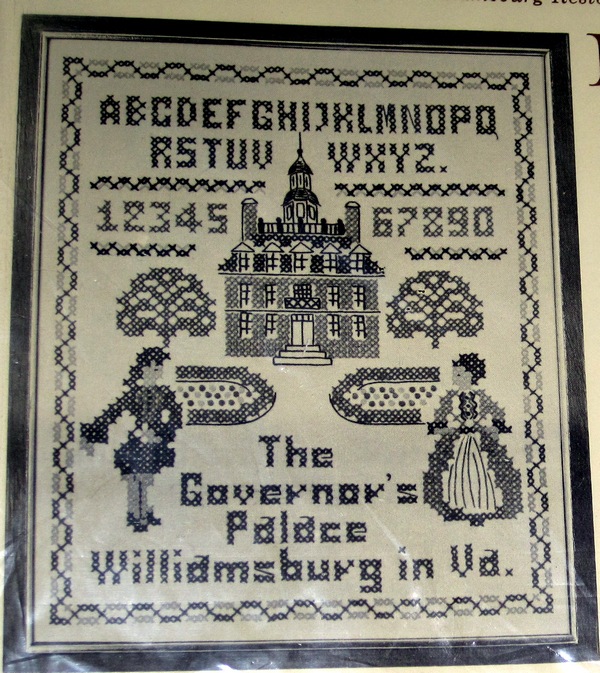 Williamsburg Governor's Palace Sampler Kit SEALED - Click Image to Close