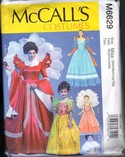 McCalls 6629 Queen Princess Fantasy Costume Pattern UNCUT