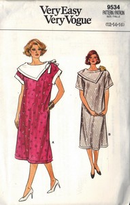 Vogue 9534 Maternity Dress Sewing Pattern UNCUT Size 12-14-16