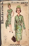 Butterick 2573 Vintage Jacket Dress Pattern UNCUT