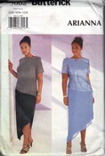 Butterick 3062 Plus Size Occasion Dress Pattern
