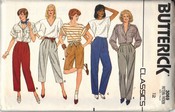 Butterick 3069 Size 12 Pants Shorts Classic Pattern UNCUT