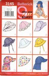 Butterick 3145 Infants Hat and Romper Pattern NEW