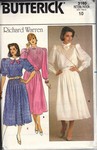 Butterick 3160 Size 10 Richard Warren Dress Pattern UNCUT