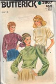 Butterick 3967 Misses Blouse Pattern UNCUT Various Styles
