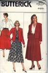 Butterick 3986 Jacket Skirt Blouse Pattern UNCUT