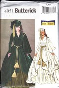 Butterick 4051 Costume Pattern Scarlet O'Hara 6, 8, 10 NEW