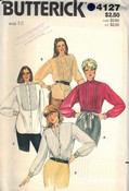 Butterick 4127 Misses Blouse Tunic Pattern UNCUT