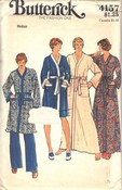 Butterick 4157 Misses Robe Vintage Pattern UNCUT