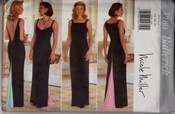 Butterick 4780 Nicole Miller Evening Gown Pattern UNCUT