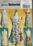 Butterick B4945 Retro Apron Pattern Many Styles UNCUT