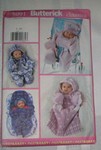 Butterick 5091 Large Infant Bunting and Hat Pattern