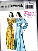 Butterick 5052 F5 Retro' 48 Robe Pattern UNCUT