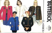 Butterick 6954 Classic Jacket Size 10 Pattern UNCUT