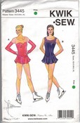 KWIK Sew 3445 Ice Skating Costume Pattern UNCUT