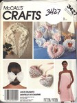 McCalls 3427 Lace Delights Accessories Pattern UNCUT