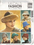 McCalls 3895 Hat Pattern UNCUT