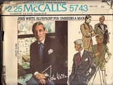 McCall's 5743 John Weitz Jacket Pattern Size 46 UNCUT