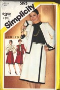 Simplicity 5183 Classic Adolfo Suit Pattern UNCUT