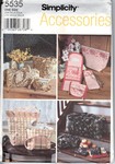 Simplicity 5535 5 Quilted Bags Eyeglass Case Change Purse Sew