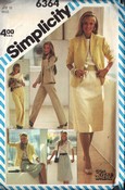 Simplicity 6364 Wardrobe Pattern UNCUT