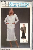 Simplicity 6737 Top Skirt Jacket Pattern UNCUT
