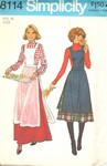 Simplicity 8114 Size 14 Vintage Apron Pattern UNCUT