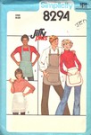 Simplicity 8294 Vintage Jiffy Apron Pattern UNCUT