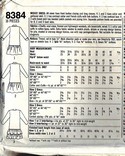 Simplicity 8384 Size H Vintage Dress Pattern UNCUT