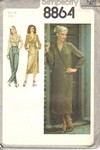 Simplicity 8864 Size 12 Wrap Dress Blouse Pattern UNCUT