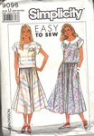 Simplicity 9096 Size U Summer Dress Pattern UNCUT
