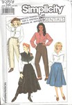 Simplicity 9369 Size RR Skirt Pattern UNCUT