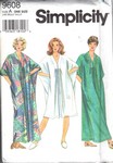 Simplicity 9608 Caftan Pattern UNCUT
