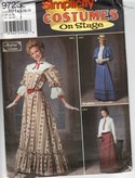 Simplicity 9723 Western Dress Costume Pattern UNCUT