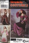 Simplicity 9966 Size RR Gypsy Fantasy Costume Pattern UNCUT