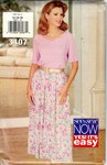 Butterick See & Sew 3407 Skirt Top Pattern UNCUT