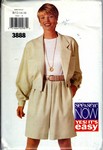 Butterick See & Sew 3888 Jacket Split Skirt Pattern UNCUT