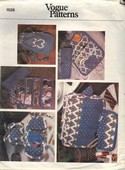 Vogue 1528 Travel Accessories Pattern UNCUT