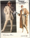 Vogue 1637 Christian Dior Coat Jacket Pattern UNCUT