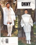Vogue 1657 DKNY Coat Pattern UNCUT