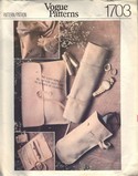 Vogue 1703 Accessories Sewing Pattern UNCUT