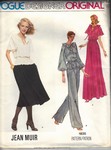 Vogue 1835 Jean Muir Evening Outfit Pattern UNCUT