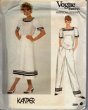 Vogue 2894 Kasper Top Skirt Pants Pattern UNCUT