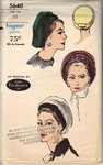 Vogue 5640 John Frederics Hat Pattern UNCUT