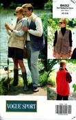 Vogue Sport 8492 Unisex Vest Pattern UNCUT