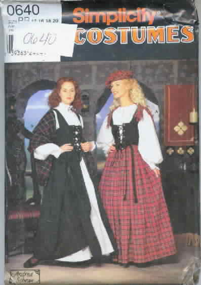 Simplicity Costume Costume Patterns - Meval Clothing