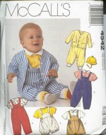 McCalls 4542 Infant Wardrobe UNCUT