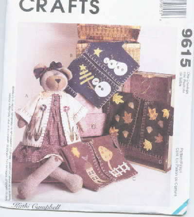 Bear with Four Jackets McCalls 9615 Uncut