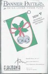 Banner / House Flag Holly & Bells New