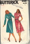 Butterick 3135 Size 10 Vintage Dress Pattern UNCUT